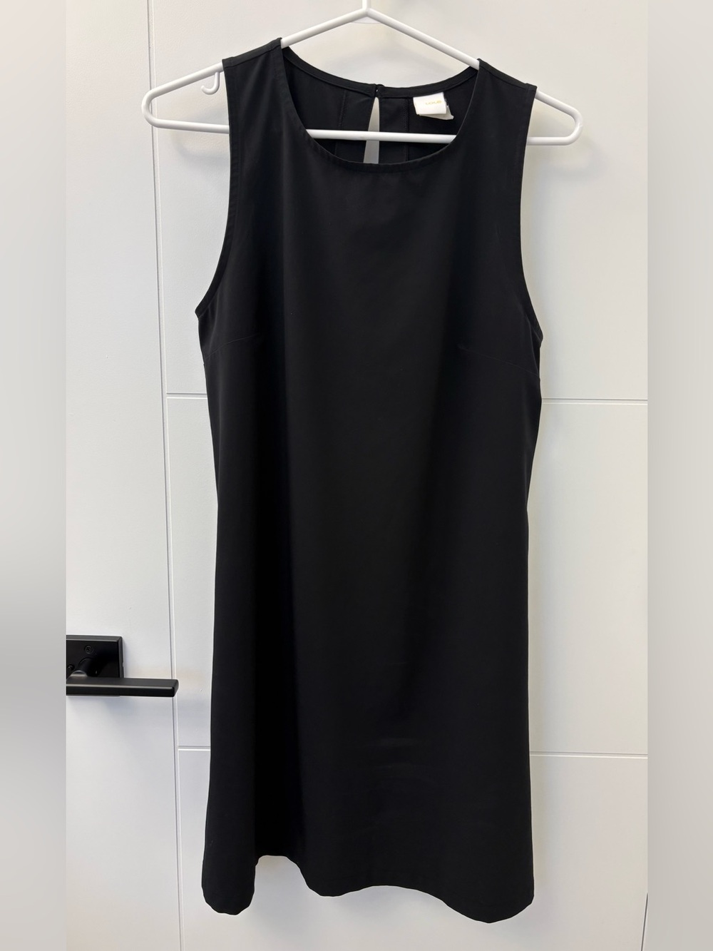 Lole Black Sleeveless Mini Shift Dress